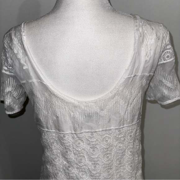 Abercrombie & Fitch Dress lace boho white dress size small - Picture 8 of 13